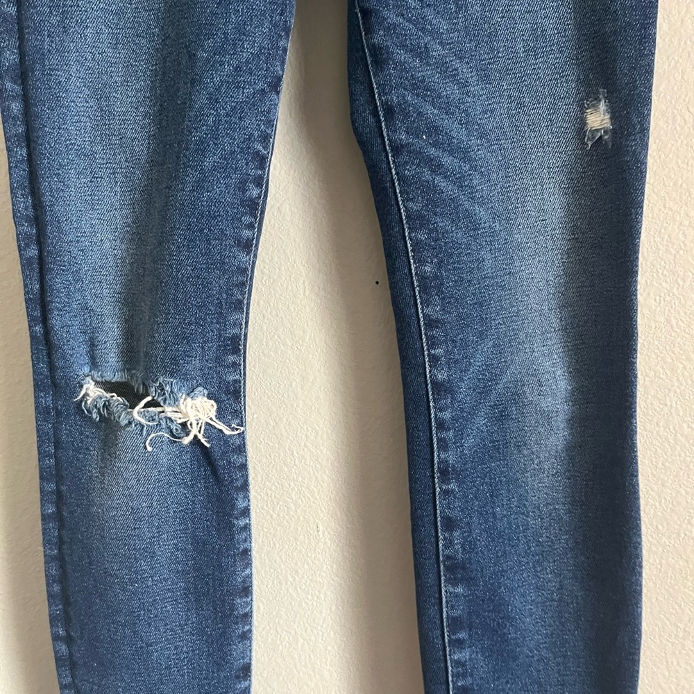 Current/Elliott skinny‎ distressed denim jeans size 26 - Picture 2 of 6